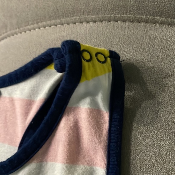 Nautica girls size 8/10 jumper/romper. In good used condition. Multi colored. - Picture 4 of 8